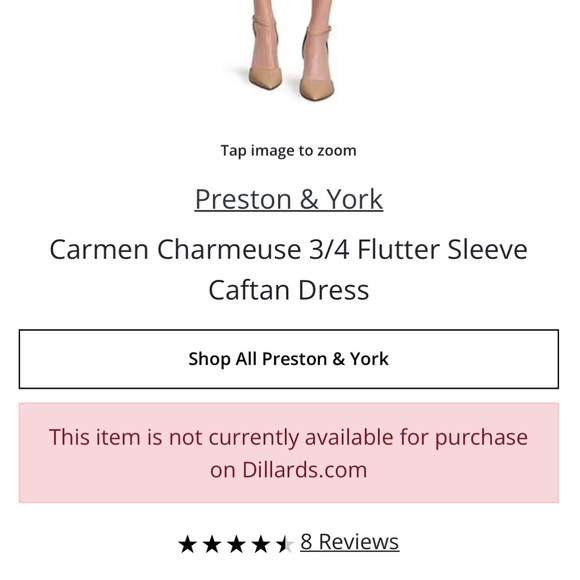 Preston & York Rose Dress - Picture 4 of 4